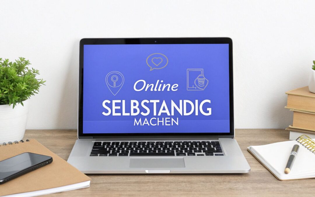 Online selbständig machen mit digitalen Produkten