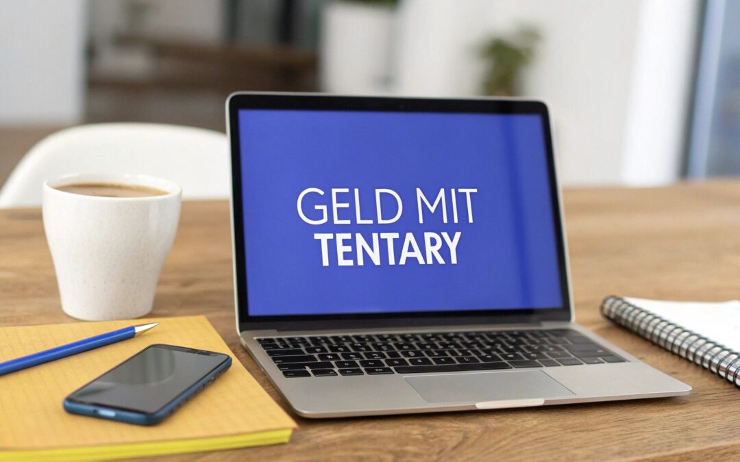 Tentary Geld Verdienen: So baust du dir ein digitales Business auf