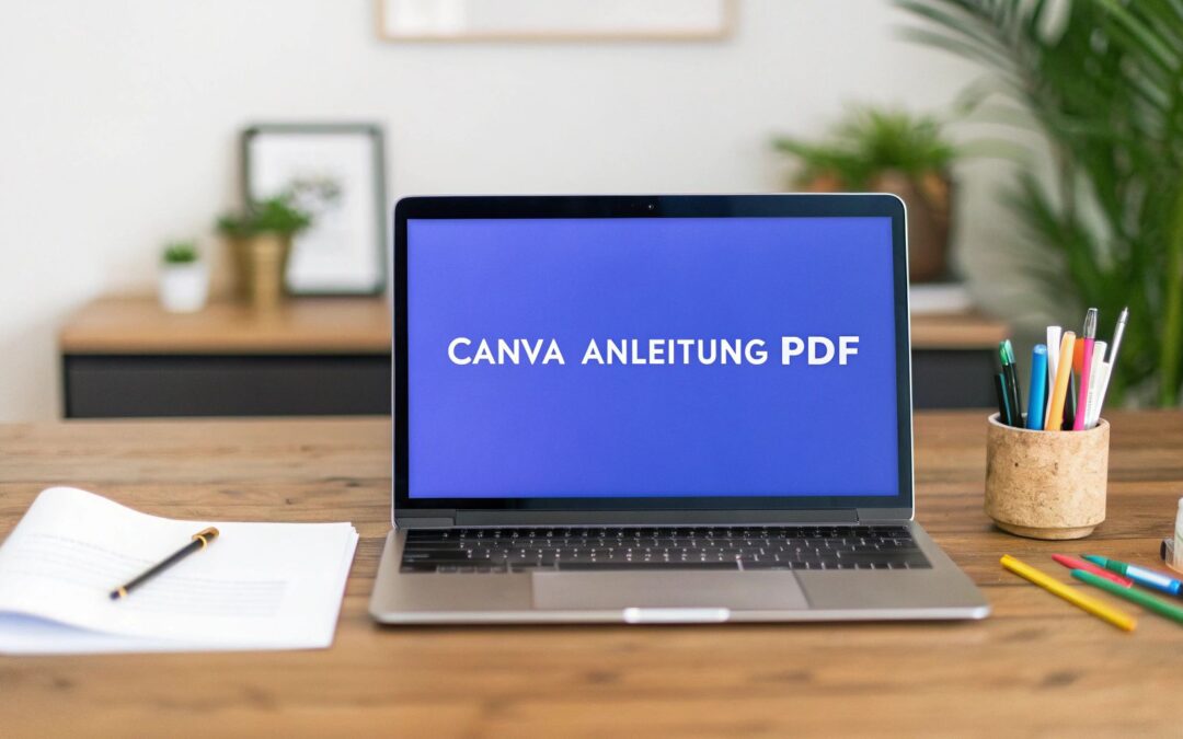 Canva Anleitung PDF: Dein Weg zum profitablen digitalen Produkt