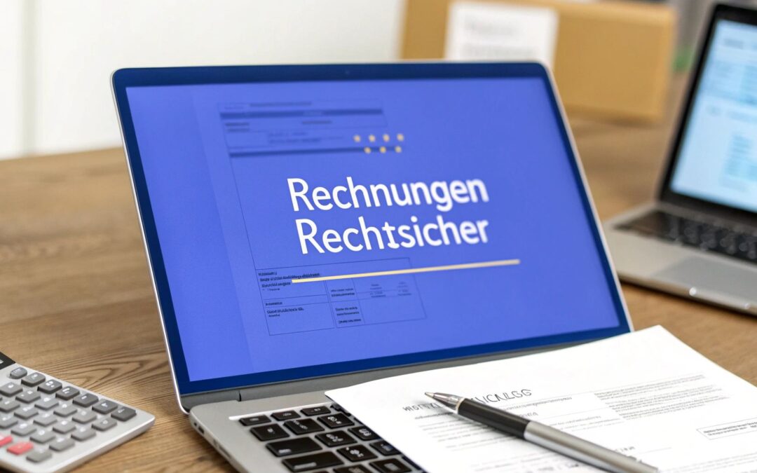 Rechnungen schreiben als Freiberufler: Rechtssicher & Digital