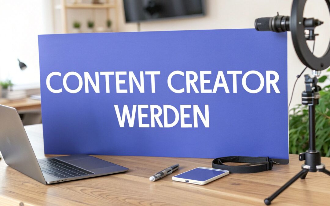 Wie werde ich content creator in Deutschland