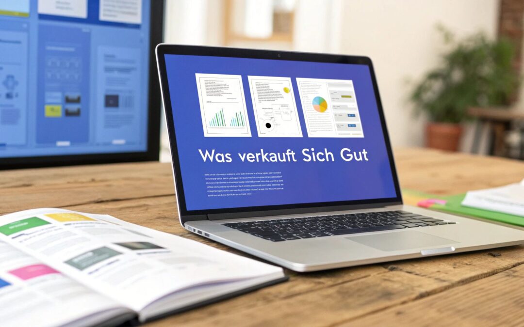 was verkauft sich gut: 10 profitable digitale Produkte 2025