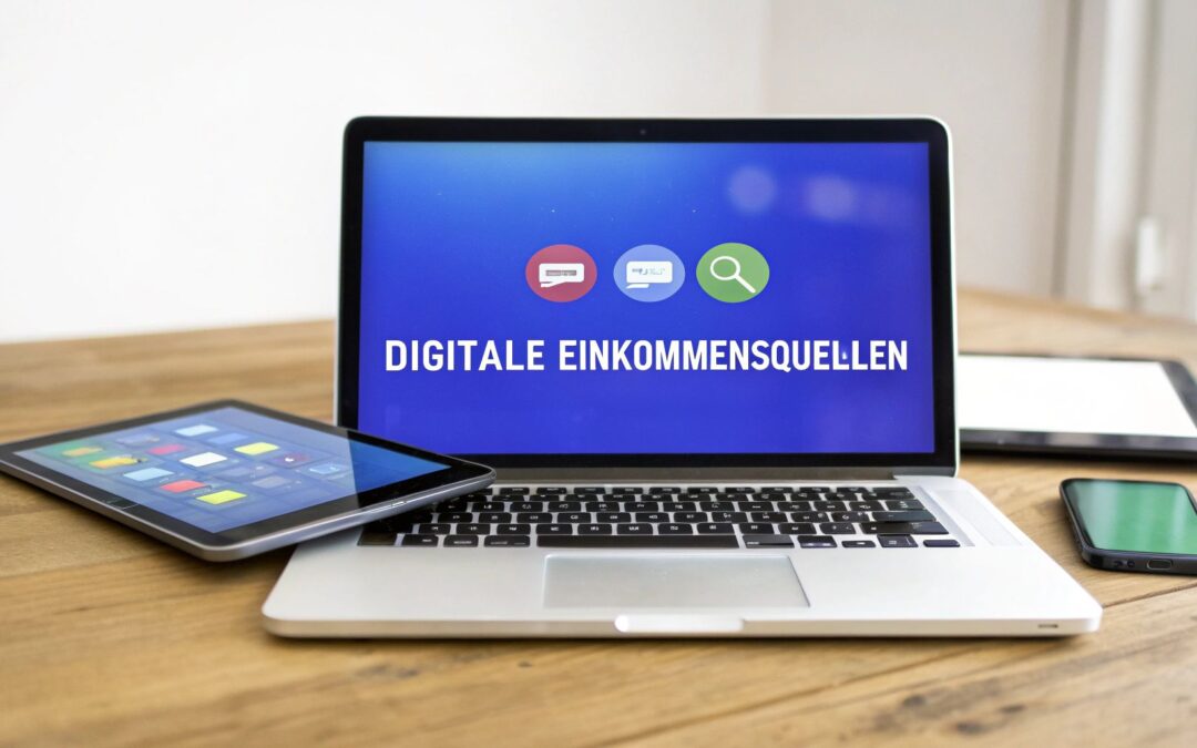 Was sind digitale Einkommensquellen und wie Sie damit starten