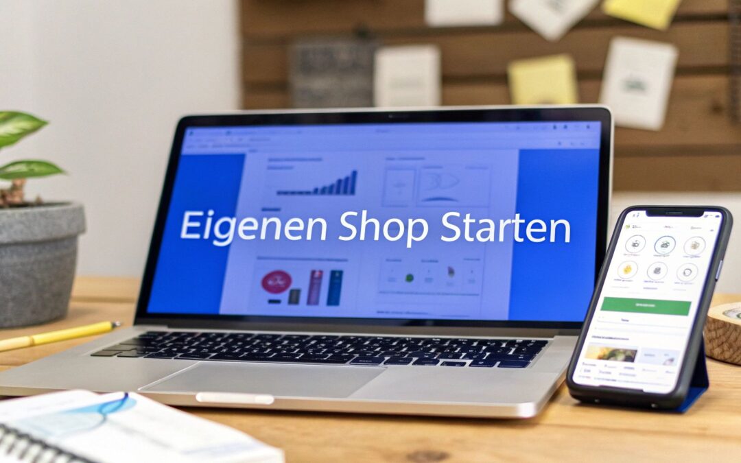 Eigenen online shop erstellen für digitale produkte