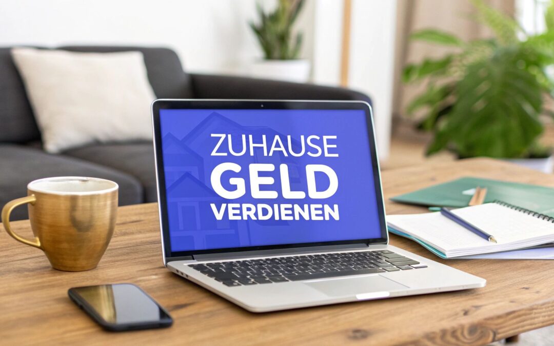 Wie kann man von zuhause aus geld verdienen: Dein Weg zum flexiblen Einkommen mit digitalen Produkten