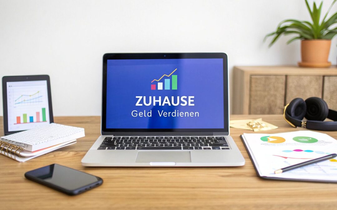 Wie kann ich von zuhause aus geld verdienen mit digitalen produkten