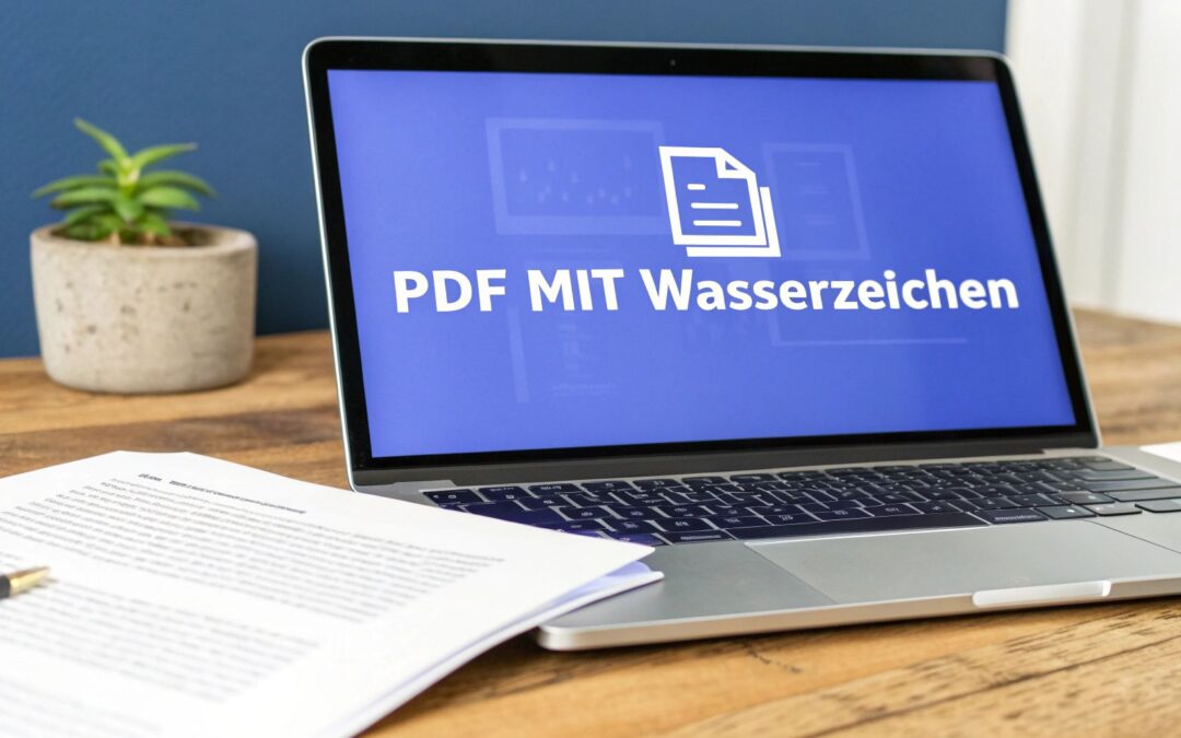 PDF mit Wasserzeichen: So schützen Sie Ihre digitalen Produkte effektiv