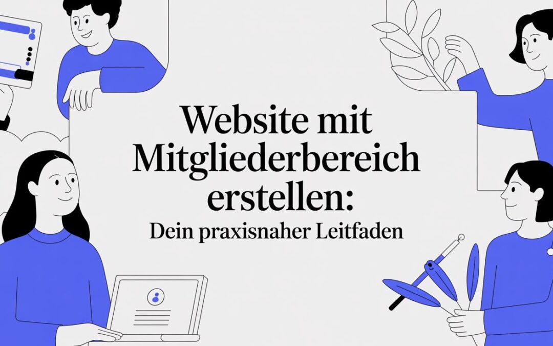 Website mit Mitgliederbereich erstellen: Dein Guide für digitale Produkte