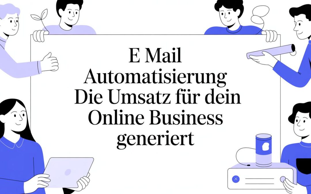 E Mail Automatisierung, die Umsatz für deine digitalen Produkte generiert