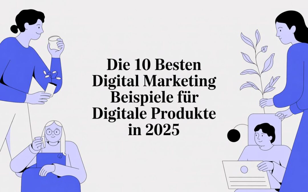 Die 10 besten digital marketing beispiele für digitale Produkte in 2025