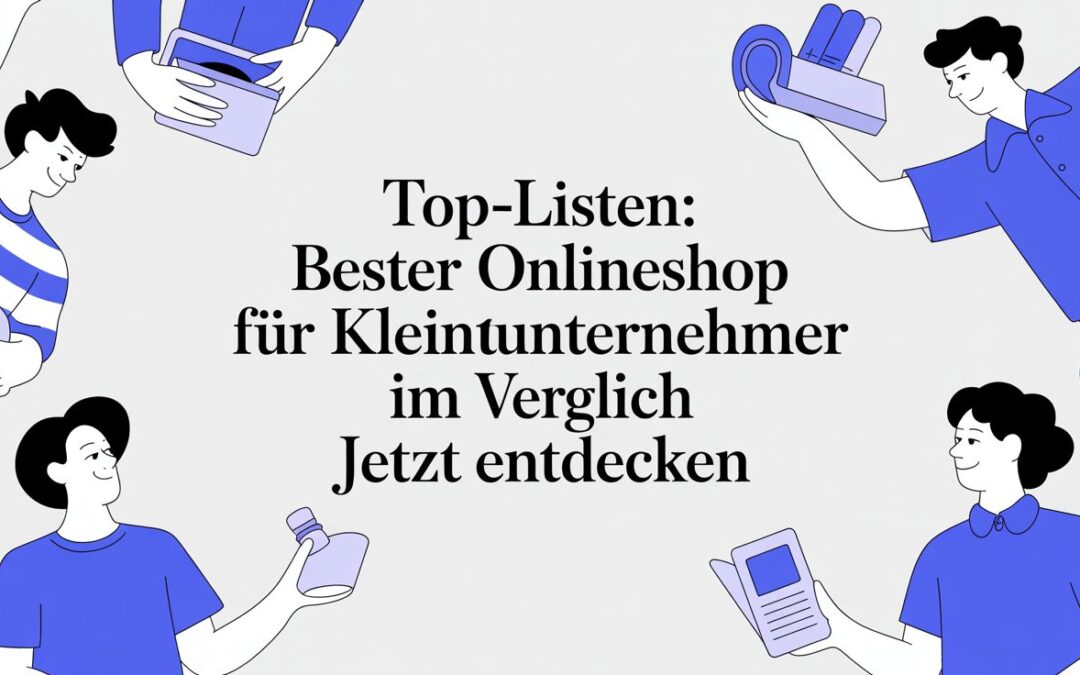 Top-Listen: Bester Onlineshop für Kleinunternehmer im Vergleich jetzt entdecken