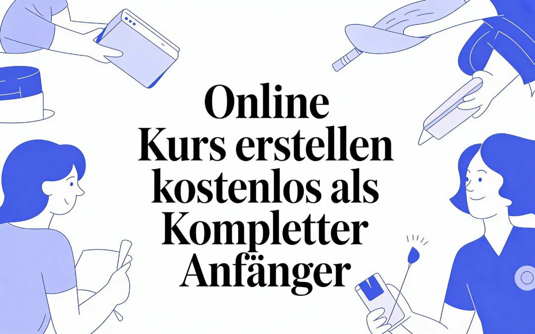 Online kurs erstellen kostenlos: Dein Weg zum ersten digitalen Produkt
