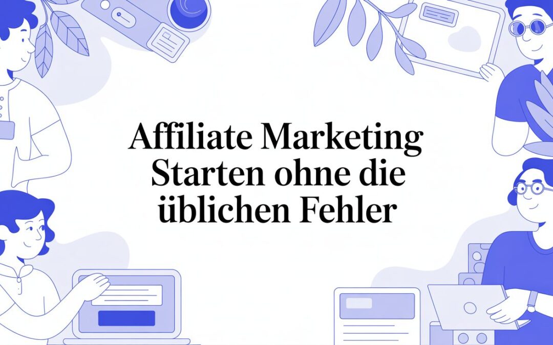 Affiliate Marketing starten ohne die üblichen Fehler
