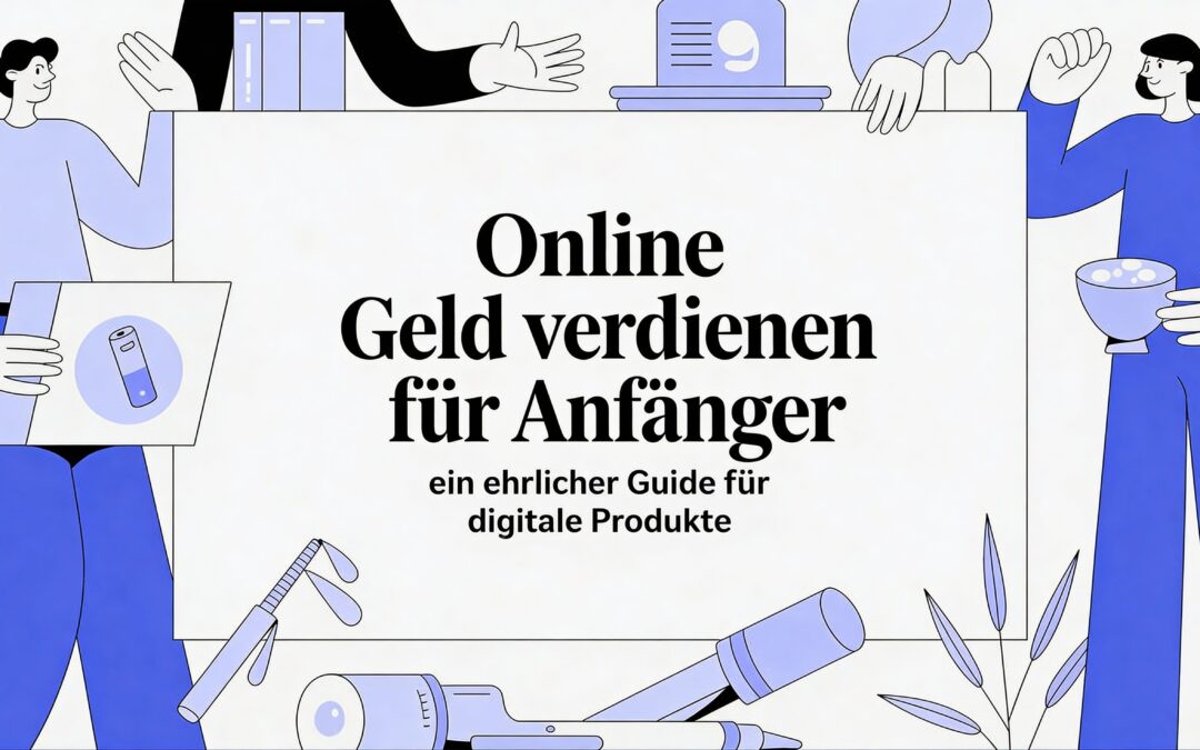 Online Geld verdienen für Anfänger: Ein ehrlicher Guide für digitale Produkte