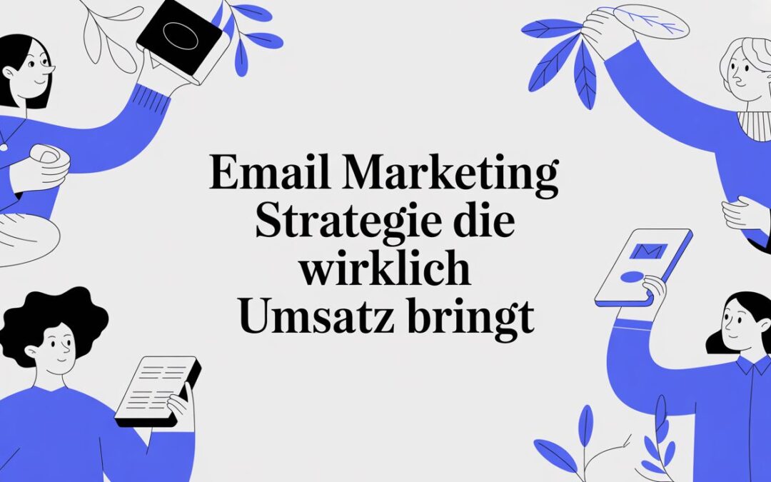 Email marketing strategie die wirklich umsatz bringt