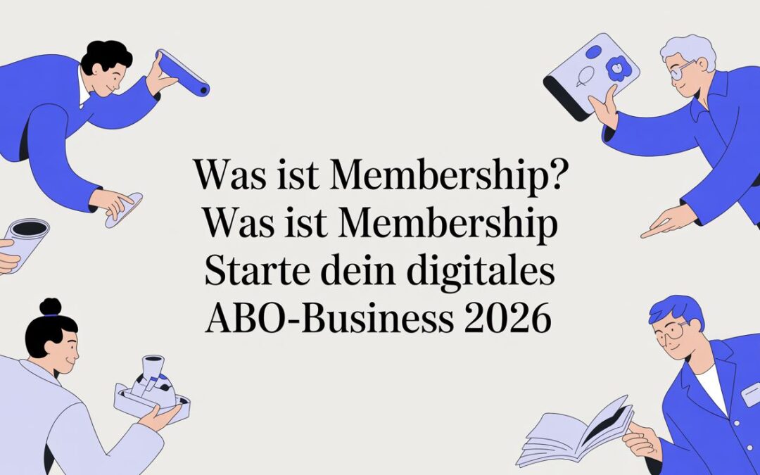 Was ist membership? Starte dein digitales Abo-Business