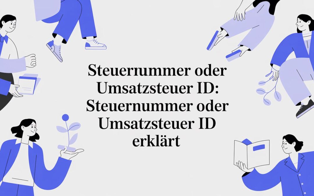 Steuernummer oder Umsatzsteuer-ID: Was du für dein digitales Business wirklich brauchst