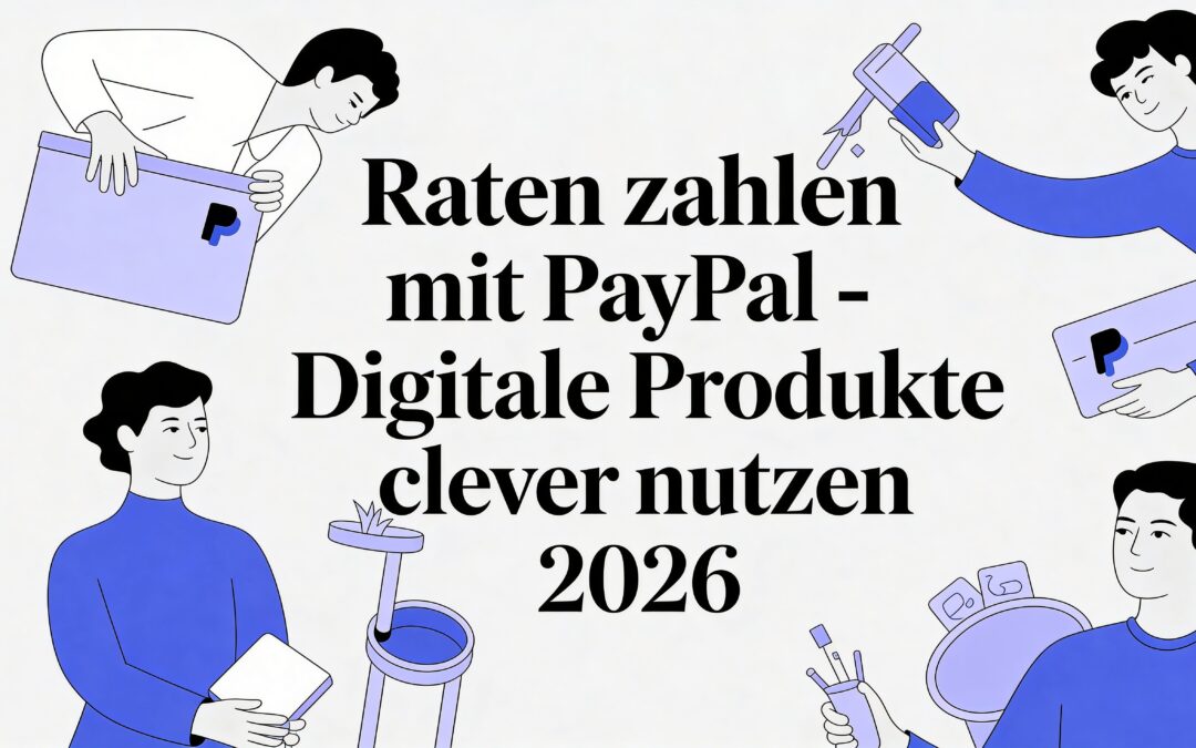 Raten zahlen mit PayPal – So steigerst du den Verkauf deiner digitalen Produkte 2026