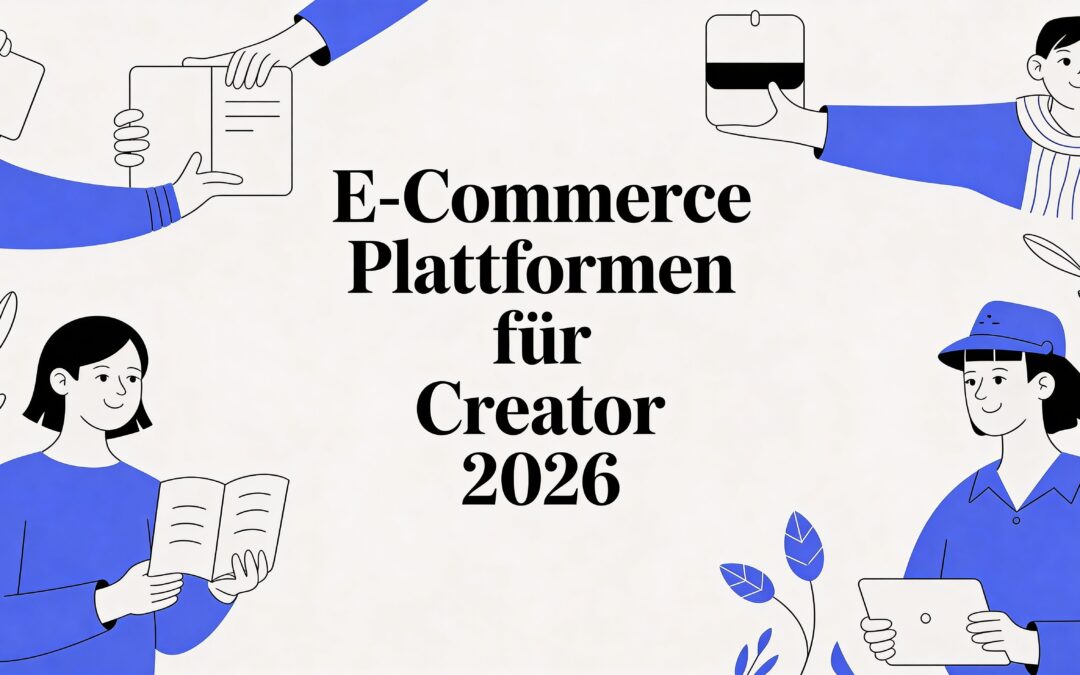 E-Commerce Plattformen: So verkaufen Sie 2026 digitale Produkte